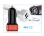 dual usb ports fasion type 4.8a  24w  car charger